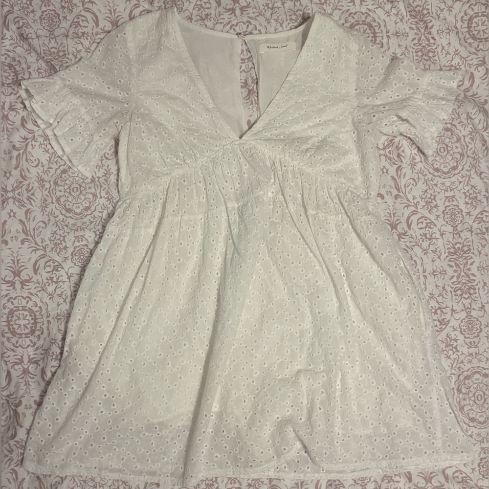 White Mini Dress